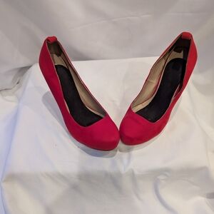 Rapunzel Vibrant Red Heels